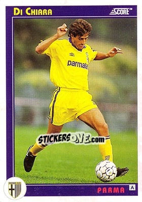 Sticker Di Chiara - Italian League 1993 n. 238 - Score
