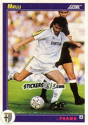 Sticker Melli - Italian League 1993 - Score