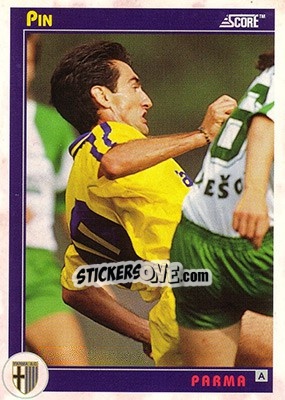 Cromo Pin - Italian League 1993 - Score