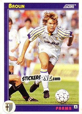Sticker Brolin - Italian League 1993 n. 251 - Score