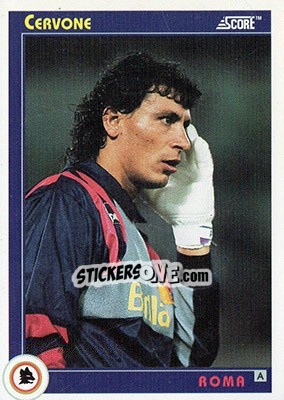 Figurina Cervone - Italian League 1993 - Score