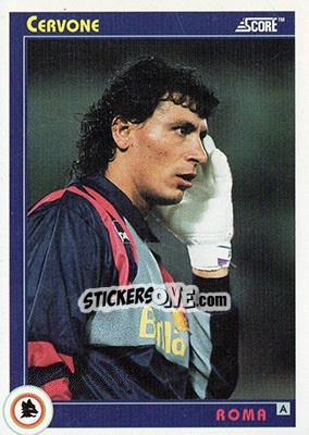 Sticker Cervone - Italian League 1993 n. 272 - Score