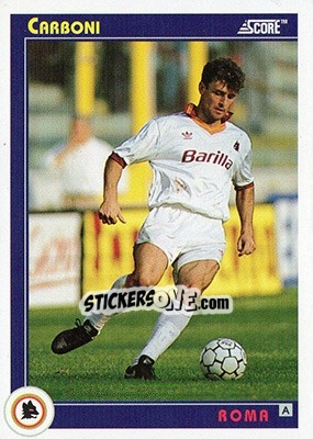 Sticker Carboni - Italian League 1993 n. 274 - Score