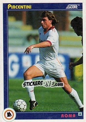 Figurina Piacentini - Italian League 1993 - Score