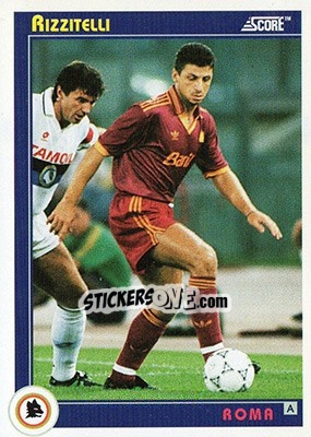 Sticker Rizzitelli - Italian League 1993 - Score