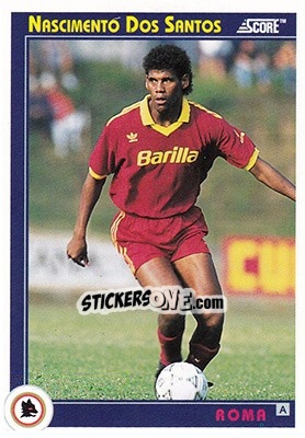 Figurina Aldair - Italian League 1993 - Score