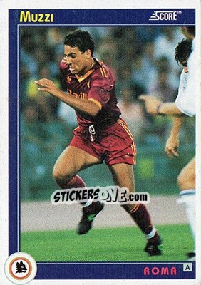 Sticker Muzzi - Italian League 1993 n. 287 - Score
