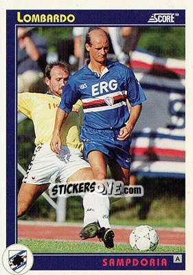 Sticker Lombardo - Italian League 1993 n. 296 - Score