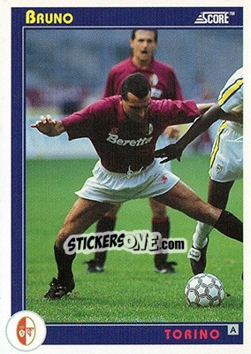Sticker Bruno - Italian League 1993 - Score