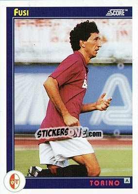 Sticker Fusi - Italian League 1993 n. 313 - Score