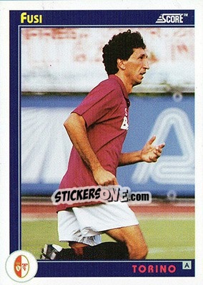 Sticker Fusi - Italian League 1993 - Score