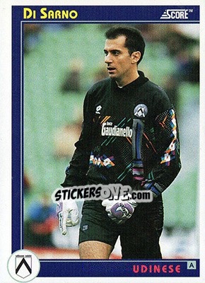 Sticker Di Sarno - Italian League 1993 n. 326 - Score