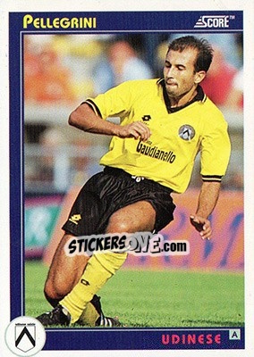 Sticker Pellegrini - Italian League 1993 - Score