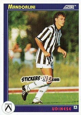 Sticker Mandorlini - Italian League 1993 - Score