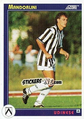 Sticker Mandorlini - Italian League 1993 n. 331 - Score