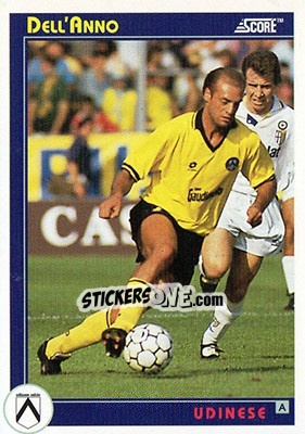 Cromo Dell'Anno - Italian League 1993 - Score