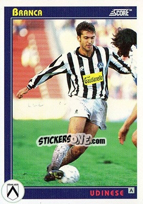 Sticker Branca - Italian League 1993 n. 336 - Score