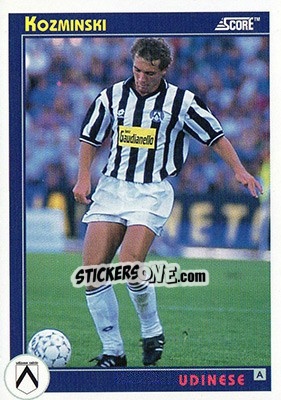 Sticker Kozminski - Italian League 1993 - Score