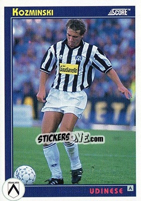 Sticker Kozminski - Italian League 1993 n. 340 - Score