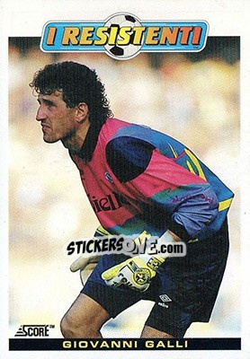 Cromo Galli - Italian League 1993 - Score