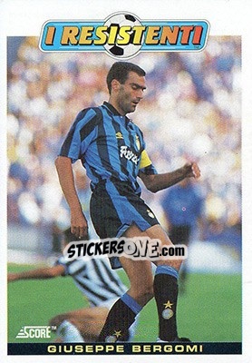 Sticker Bergomi - Italian League 1993 n. 350 - Score