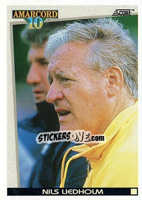 Sticker Liedholm - Italian League 1993 - Score