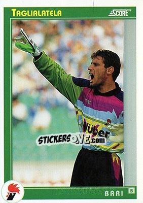 Sticker Taglialatela - Italian League 1993 - Score