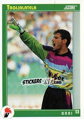 Sticker Taglialatela - Italian League 1993 n. 375 - Score