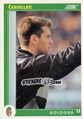 Sticker Cervrllati - Italian League 1993 n. 379 - Score