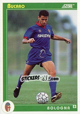Sticker Bucaro - Italian League 1993 n. 380 - Score