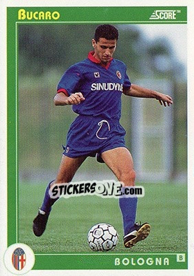 Sticker Bucaro - Italian League 1993 - Score