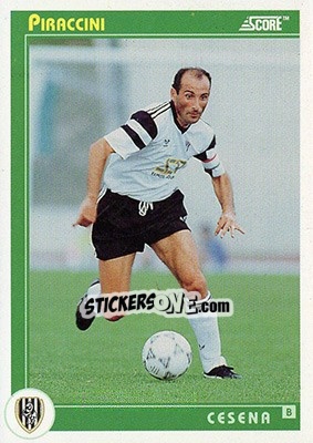Sticker Piraccini - Italian League 1993 n. 385 - Score