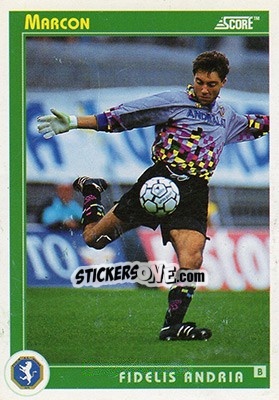 Cromo Marcon - Italian League 1993 - Score