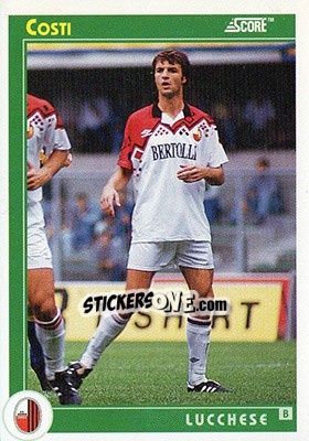 Sticker Costi - Italian League 1993 n. 407 - Score