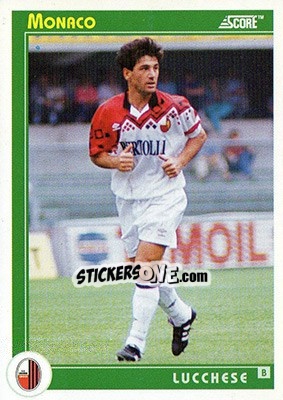 Sticker Monaco - Italian League 1993 - Score