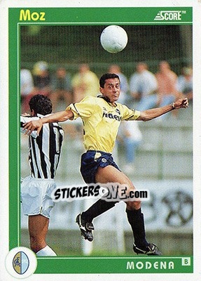Figurina Moz - Italian League 1993 - Score