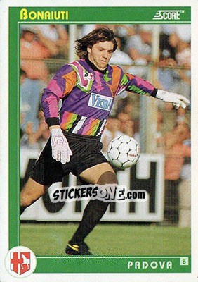 Sticker Bonaiuti - Italian League 1993 - Score