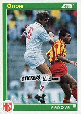 Sticker Ottoni - Italian League 1993 - Score