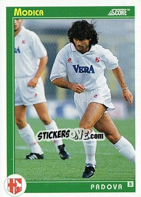 Sticker Modica - Italian League 1993 - Score