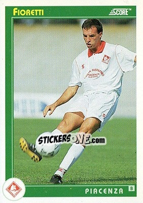 Cromo Fioretti - Italian League 1993 - Score