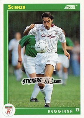 Sticker Scienza - Italian League 1993 - Score