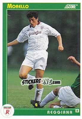Figurina Morello - Italian League 1993 - Score