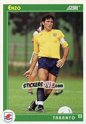 Sticker Enzo - Italian League 1993 n. 443 - Score