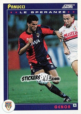 Sticker Panucci - Italian League 1993 n. 462 - Score