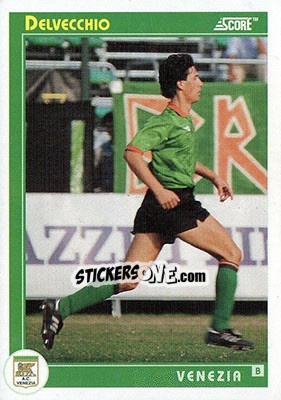 Cromo Delvecchio - Italian League 1993 - Score