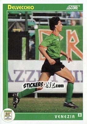 Sticker Delvecchio - Italian League 1993 n. 467 - Score