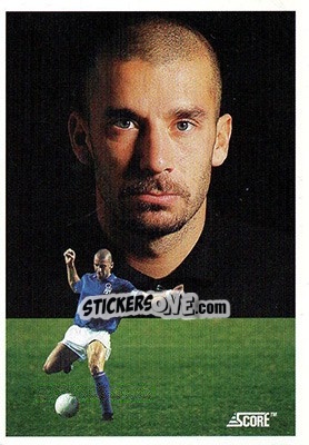 Cromo Vialli - Italian League 1993 - Score