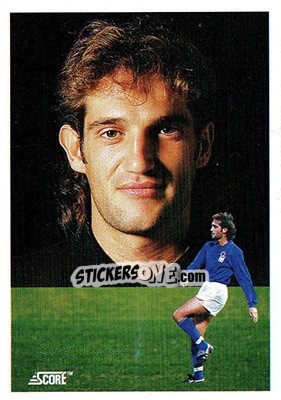 Sticker Lanna - Italian League 1993 n. 482 - Score