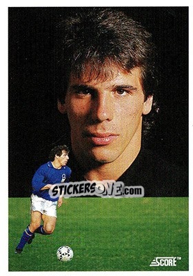 Sticker Zola - Italian League 1993 n. 485 - Score