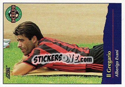 Sticker Evani - Italian League 1993 n. 492 - Score